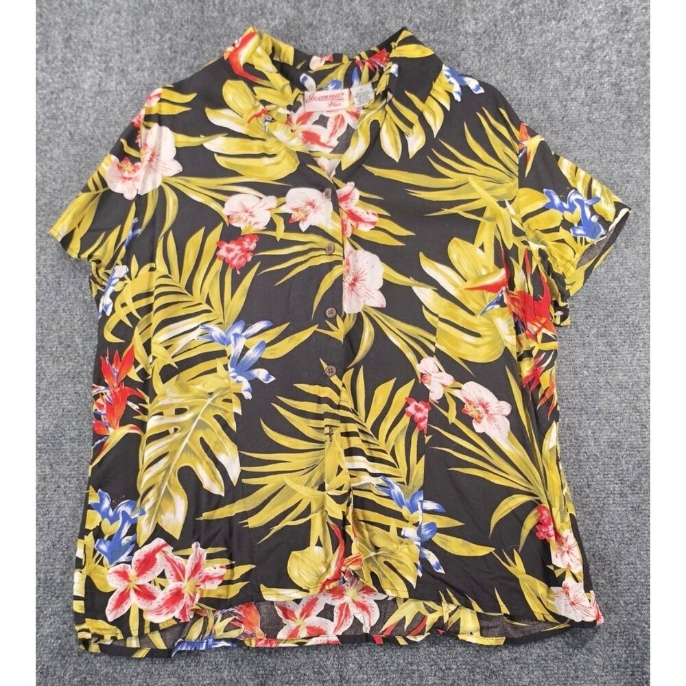 Joanna Plus Floral Blouse 1x